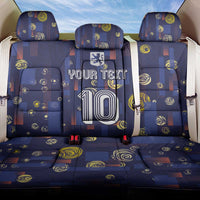 Custom Netherlands Football Back Car Seat Cover Starry Night Style