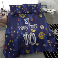 Custom Netherlands Football Bedding Set Starry Night Style