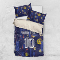Custom Netherlands Football Bedding Set Starry Night Style