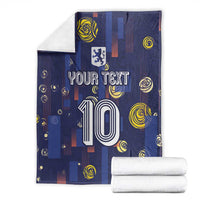 Custom Netherlands Football Blanket Starry Night Style