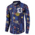 Custom Netherlands Football Button Sweatshirt Starry Night Style