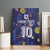 Custom Netherlands Football Canvas Wall Art Starry Night Style