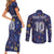 Custom Netherlands Football Couples Matching Short Sleeve Bodycon Dress and Long Sleeve Button Shirt Starry Night Style