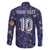 Custom Netherlands Football Family Matching Off The Shoulder Long Sleeve Dress and Hawaiian Shirt Starry Night Style