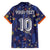 Custom Netherlands Football Family Matching Off Shoulder Maxi Dress and Hawaiian Shirt Starry Night Style