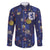 Custom Netherlands Football Family Matching Off Shoulder Maxi Dress and Hawaiian Shirt Starry Night Style