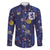 Custom Netherlands Football Family Matching Puletasi and Hawaiian Shirt Starry Night Style