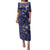 Custom Netherlands Football Family Matching Puletasi and Hawaiian Shirt Starry Night Style