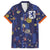 Custom Netherlands Football Hawaiian Shirt Starry Night Style