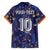 Custom Netherlands Football Hawaiian Shirt Starry Night Style