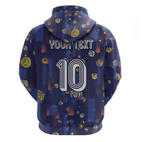 Custom Netherlands Football Hoodie Starry Night Style