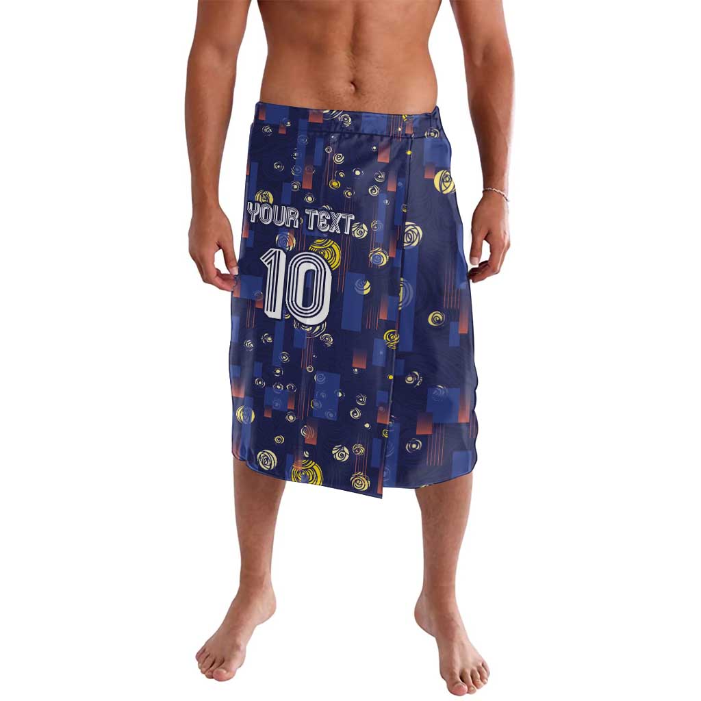 Custom Netherlands Football Lavalava Starry Night Style