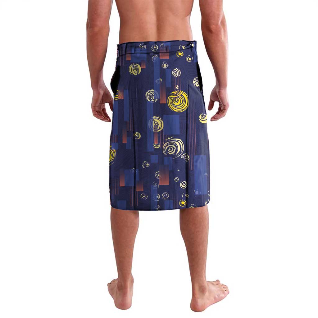 Custom Netherlands Football Lavalava Starry Night Style