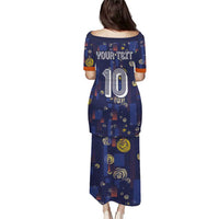 Custom Netherlands Football Puletasi Starry Night Style