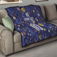 Custom Netherlands Football Quilt Starry Night Style