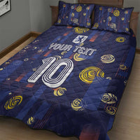 Custom Netherlands Football Quilt Bed Set Starry Night Style