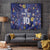 Custom Netherlands Football Tapestry Starry Night Style