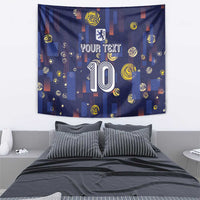 Custom Netherlands Football Tapestry Starry Night Style