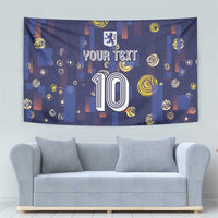 Custom Netherlands Football Tapestry Starry Night Style