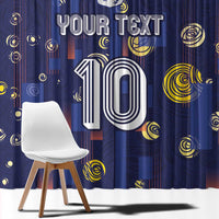 Custom Netherlands Football Window Curtain Starry Night Style