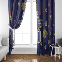 Custom Netherlands Football Window Curtain Starry Night Style