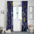 Custom Netherlands Football Window Curtain Starry Night Style