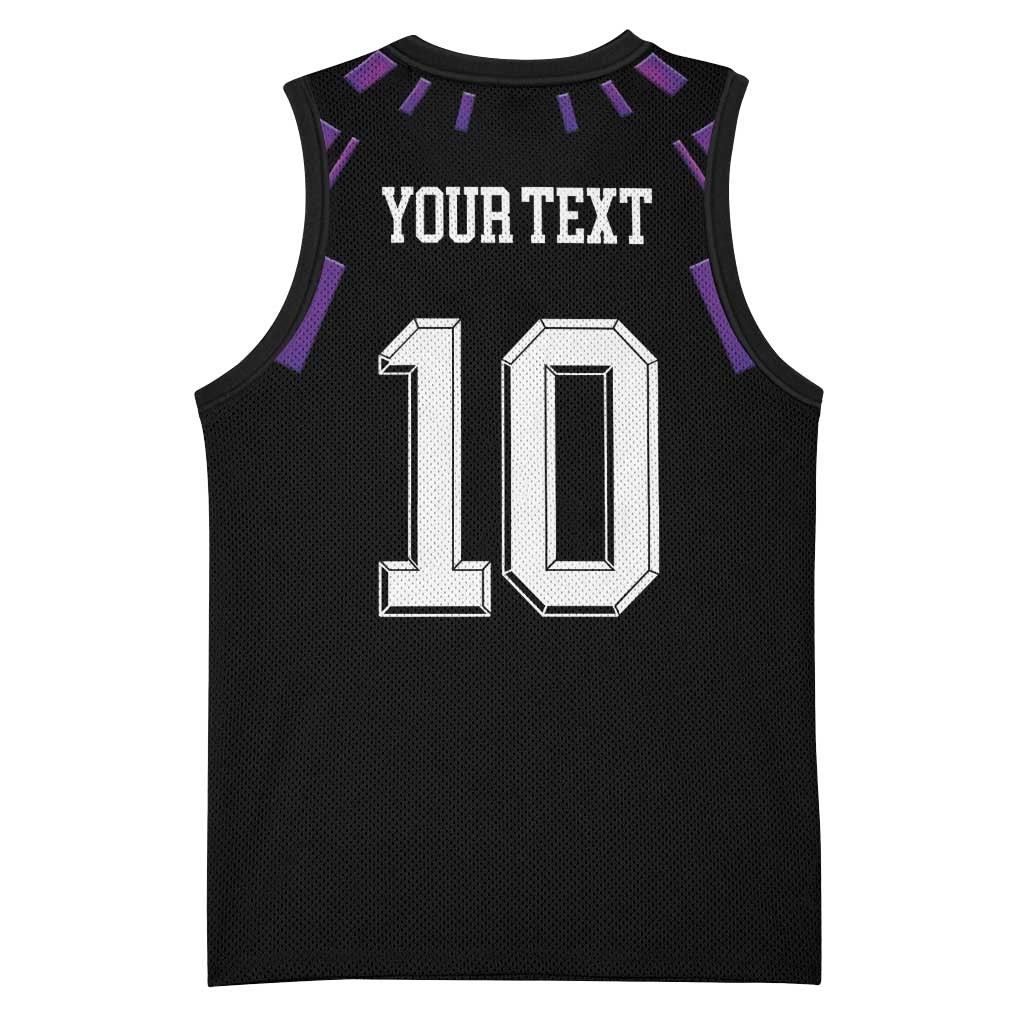 Custom Uruguay National Football Basketball Jersey La Celeste South America Wildcat Neon Graphic