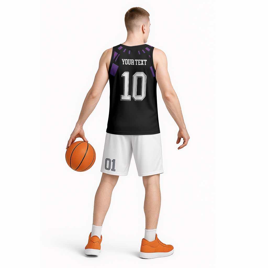 Custom Uruguay National Football Basketball Jersey La Celeste South America Wildcat Neon Graphic