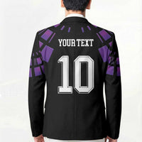 Custom Uruguay National Football Blazer La Celeste South America Wildcat Neon Graphic