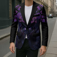 Custom Uruguay National Football Blazer La Celeste South America Wildcat Neon Graphic