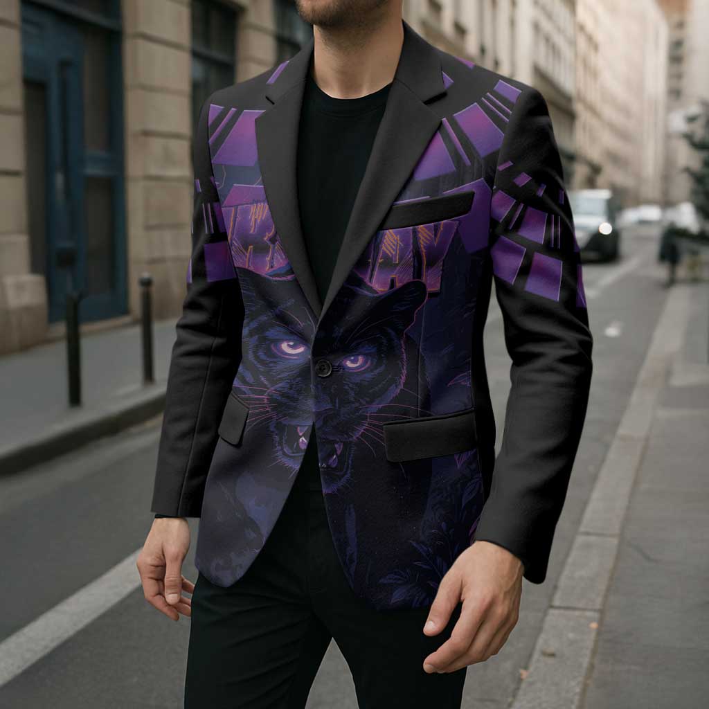 Custom Uruguay National Football Blazer La Celeste South America Wildcat Neon Graphic