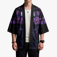 Custom Uruguay National Football Kimono La Celeste South America Wildcat Neon Graphic