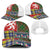 Scottish Christmas Baseball Net Cap Scotland Lion and Xmas Elements Patch Style - Wonder Print Shop