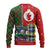 Scottish Christmas Ugly Christmas Sweater Scotland Lion and Xmas Elements Patch Style - Wonder Print Shop