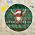 Scottish Christmas Beach Blanket Highland Cattle-Xmas Tartan Stripes Style Green Color - Wonder Print Shop