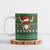 Scottish Christmas Ceramic Mug Highland Cattle-Xmas Tartan Stripes Style Green Color - Wonder Print Shop