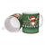 Scottish Christmas Ceramic Mug Highland Cattle-Xmas Tartan Stripes Style Green Color - Wonder Print Shop
