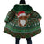 Scottish Christmas Cloak Highland Cattle-Xmas Tartan Stripes Style Green Color - Wonder Print Shop