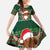 Scottish Christmas Family Matching Puletasi and Hawaiian Shirt Highland Cattle-Xmas Tartan Stripes Style Green Color - Wonder Print Shop