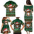 Scottish Christmas Family Matching Puletasi and Hawaiian Shirt Highland Cattle-Xmas Tartan Stripes Style Green Color - Wonder Print Shop