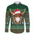 Scottish Christmas Family Matching Puletasi and Hawaiian Shirt Highland Cattle-Xmas Tartan Stripes Style Green Color - Wonder Print Shop