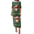 Scottish Christmas Family Matching Puletasi and Hawaiian Shirt Highland Cattle-Xmas Tartan Stripes Style Green Color - Wonder Print Shop