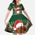 Scottish Christmas Family Matching Tank Maxi Dress and Hawaiian Shirt Highland Cattle-Xmas Tartan Stripes Style Green Color - Wonder Print Shop