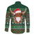 Scottish Christmas Family Matching Tank Maxi Dress and Hawaiian Shirt Highland Cattle-Xmas Tartan Stripes Style Green Color - Wonder Print Shop