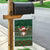 Scottish Christmas Garden Flag Highland Cattle-Xmas Tartan Stripes Style Green Color - Wonder Print Shop