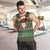 Scottish Christmas Men Tank Top Highland Cattle-Xmas Tartan Stripes Style Green Color - Wonder Print Shop
