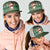 Scottish Christmas Mesh Trucker Cap Highland Cattle-Xmas Tartan Stripes Style Green Color - Wonder Print Shop