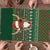 Scottish Christmas Puzzle Highland Cattle-Xmas Tartan Stripes Style Green Color - Wonder Print Shop