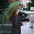 Scottish Christmas Umbrella Highland Cattle-Xmas Tartan Stripes Style Green Color - Wonder Print Shop