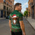 Scottish Christmas Zipper Polo Shirt Highland Cattle-Xmas Tartan Stripes Style Green Color - Wonder Print Shop